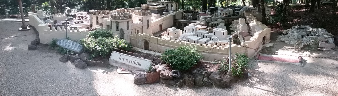 Jerusalem at the Replica of the Holy Land